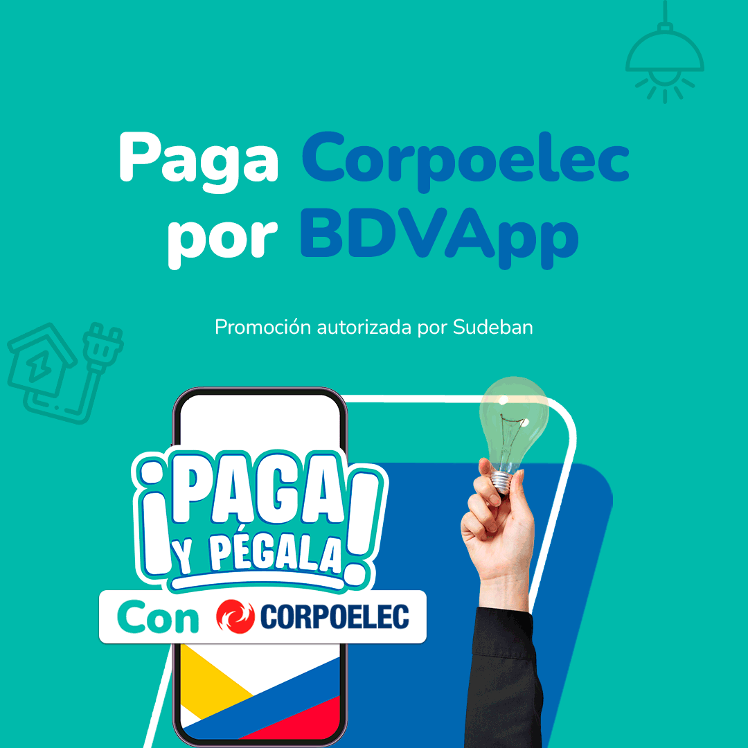 Corpoelec, Electricidad, BDVA